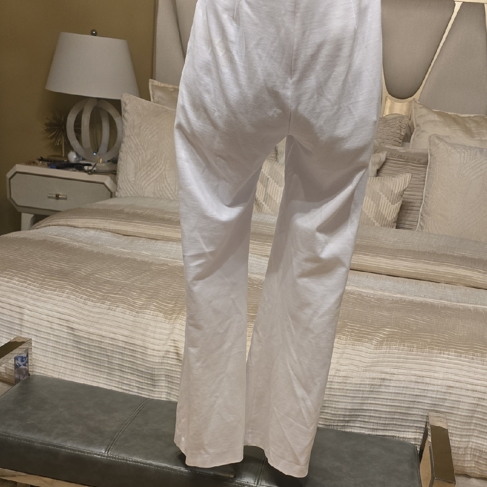 Amanda Uprichard White Halter Jumpsuit NWOT - Picture 3 of 12